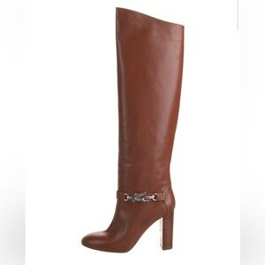 Etro NWT Brown Leather Knee-High Boots - 9